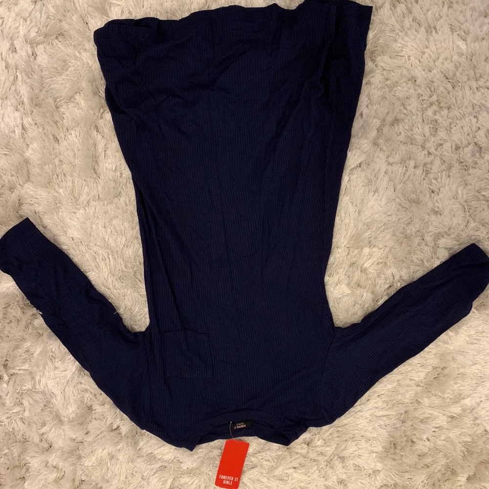 Blue mini dress for girls.